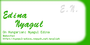 edina nyagul business card